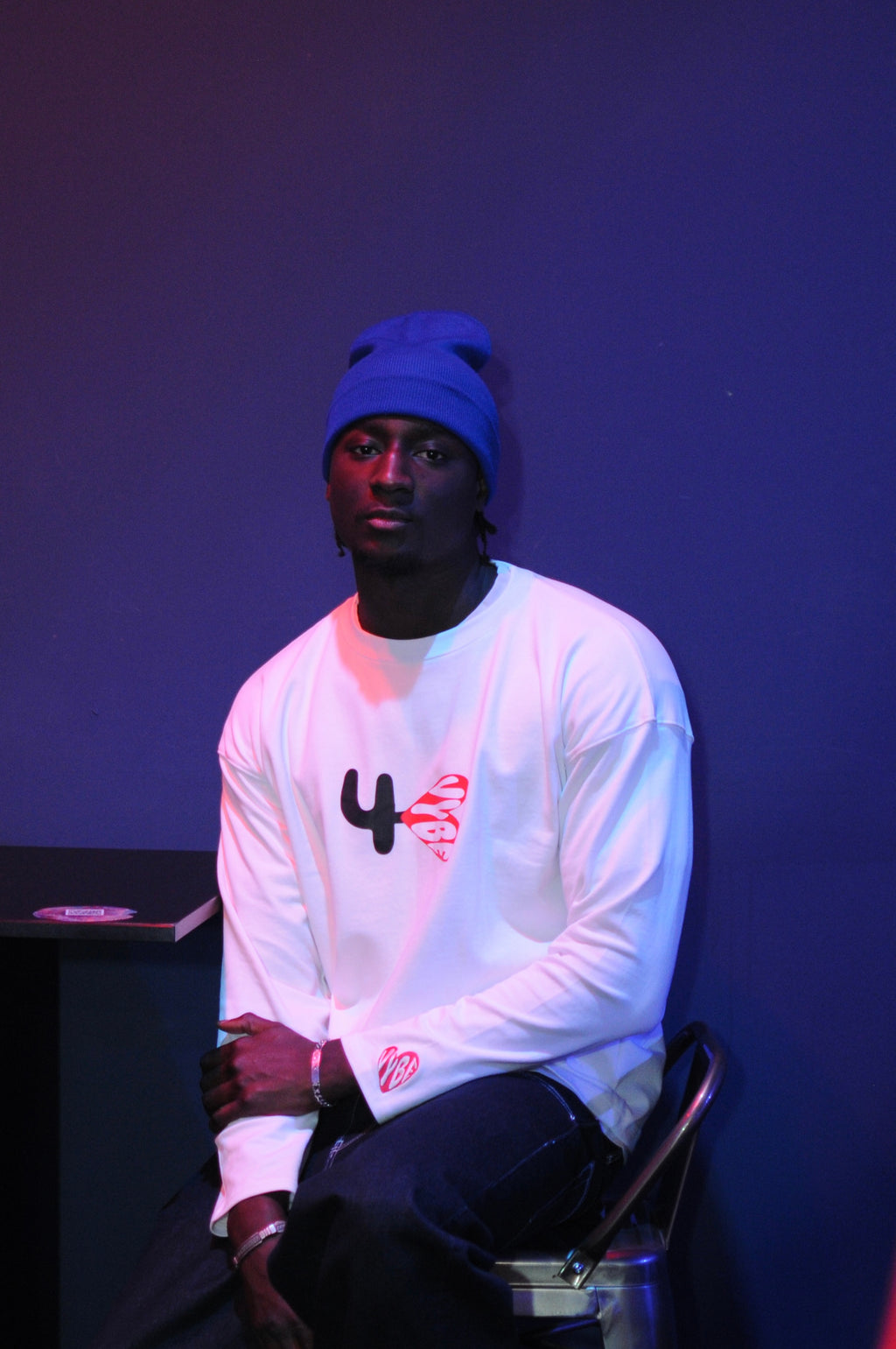 LONG SLEEVE BLANC