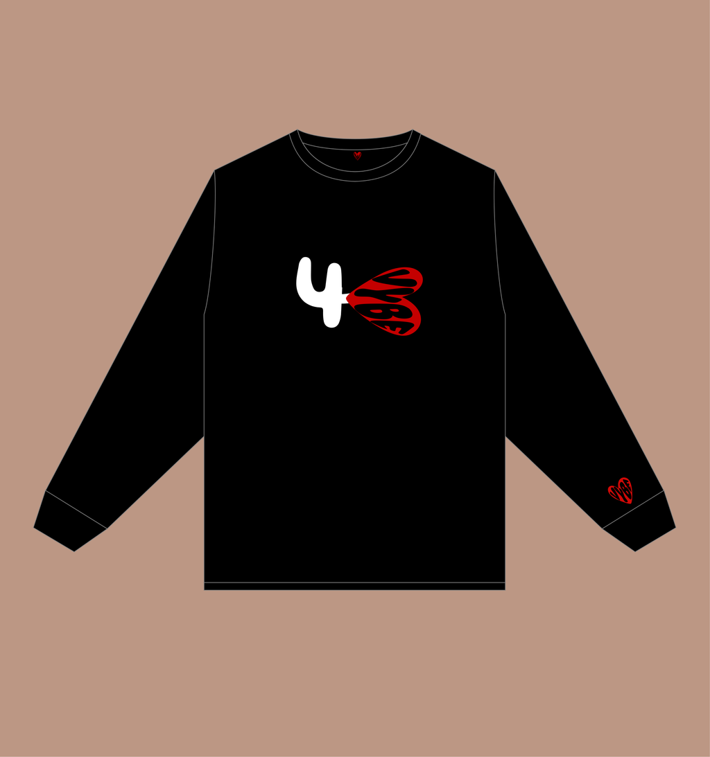 LONGUE SLEEVE NOIR