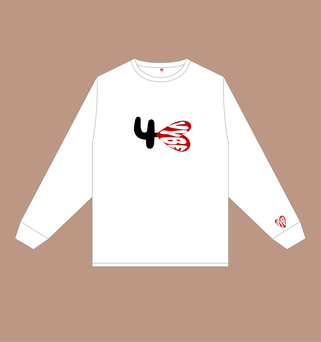 LONG SLEEVE BLANC