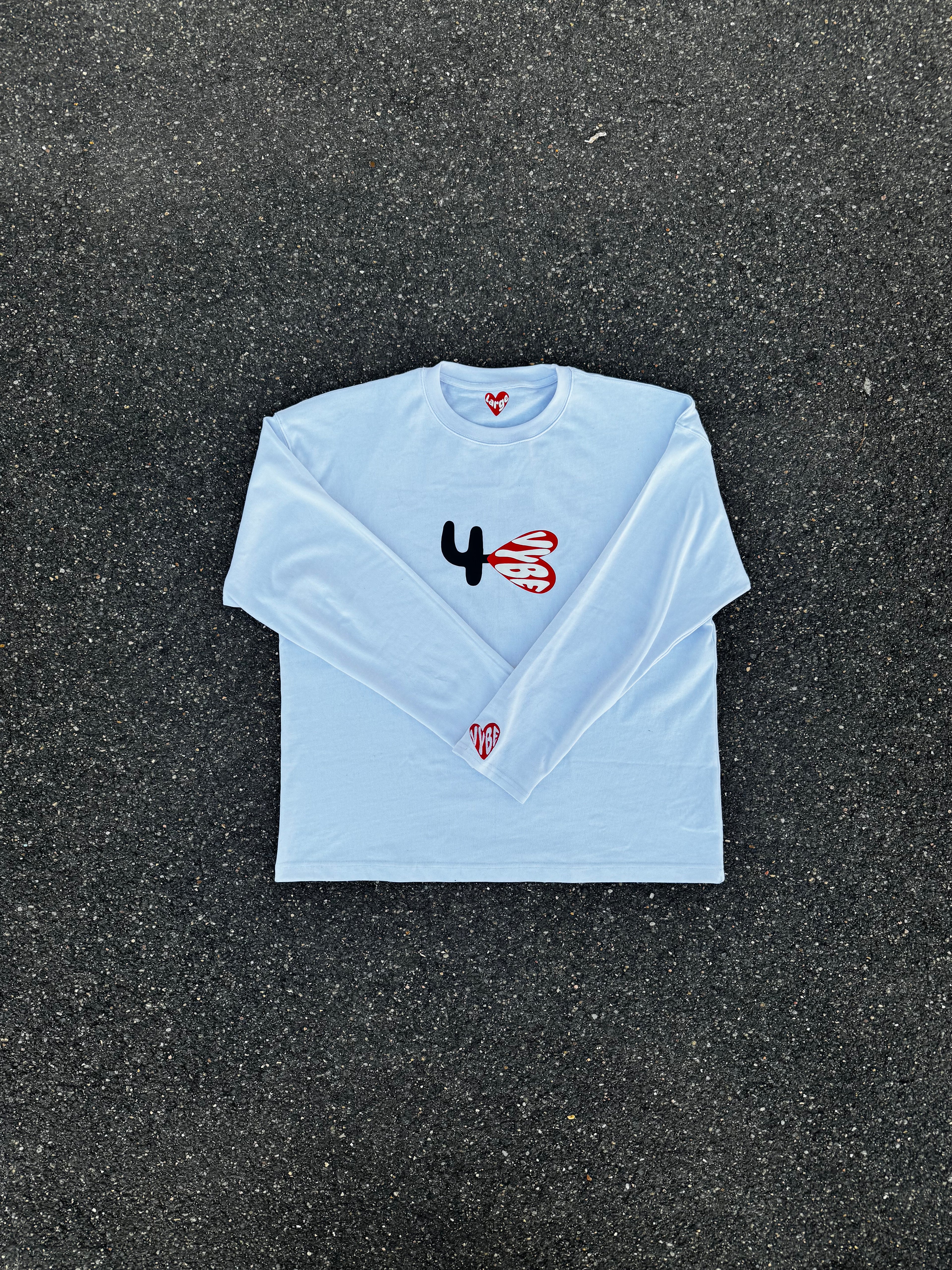 T-SHIRT MANCHE LONGUE BLANC